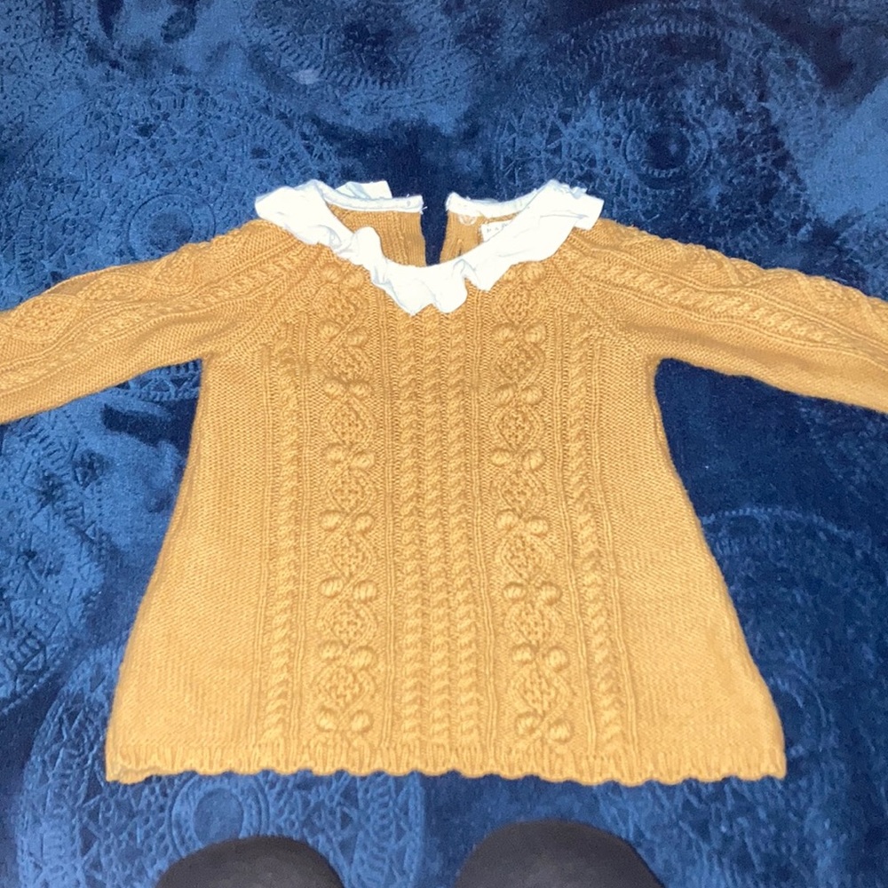 3/6m Baby girl winter top